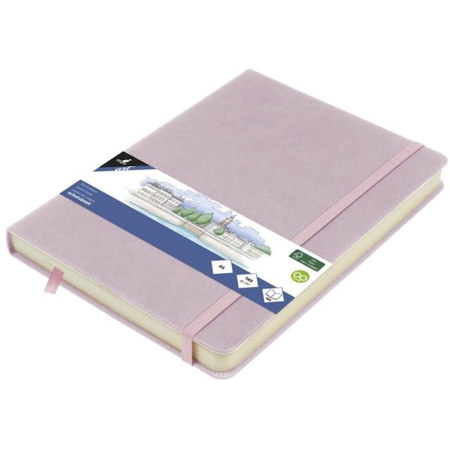 Εικόνα της Sketchbook Kangaro 140g/m2  A5 160φ. Violet με λάστιχο K-861223