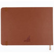 Εικόνα της Sketchbook Kangaro 140g/m2  A5 160φ. Landscape Cognac με λάστιχο K-861237