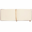 Εικόνα της Sketchbook Kangaro 140g/m2  A5 160φ. Landscape Cognac με λάστιχο K-861237