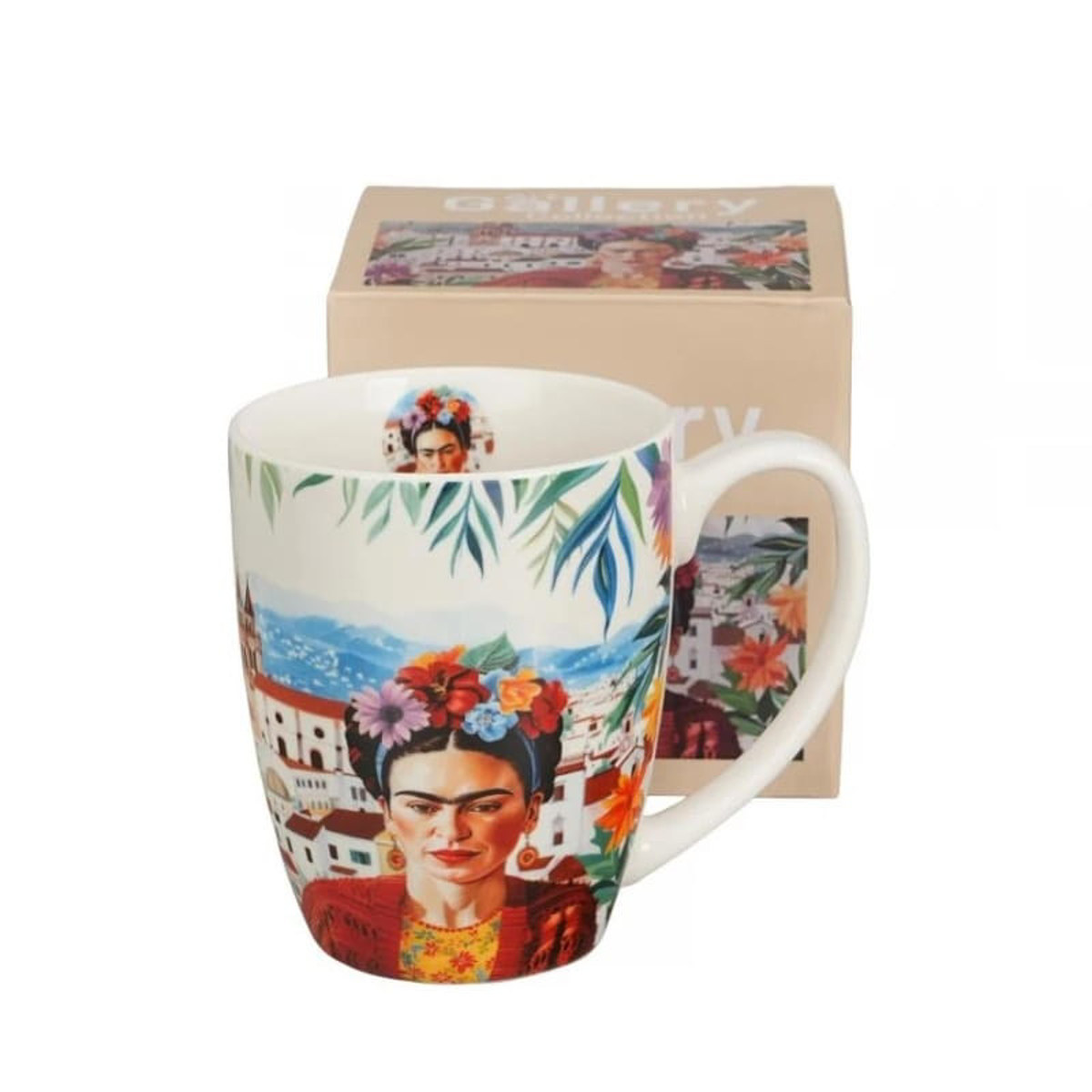 Εικόνα της Πορσελάνινη Κούπα Art Gallery 360ml Red Frida