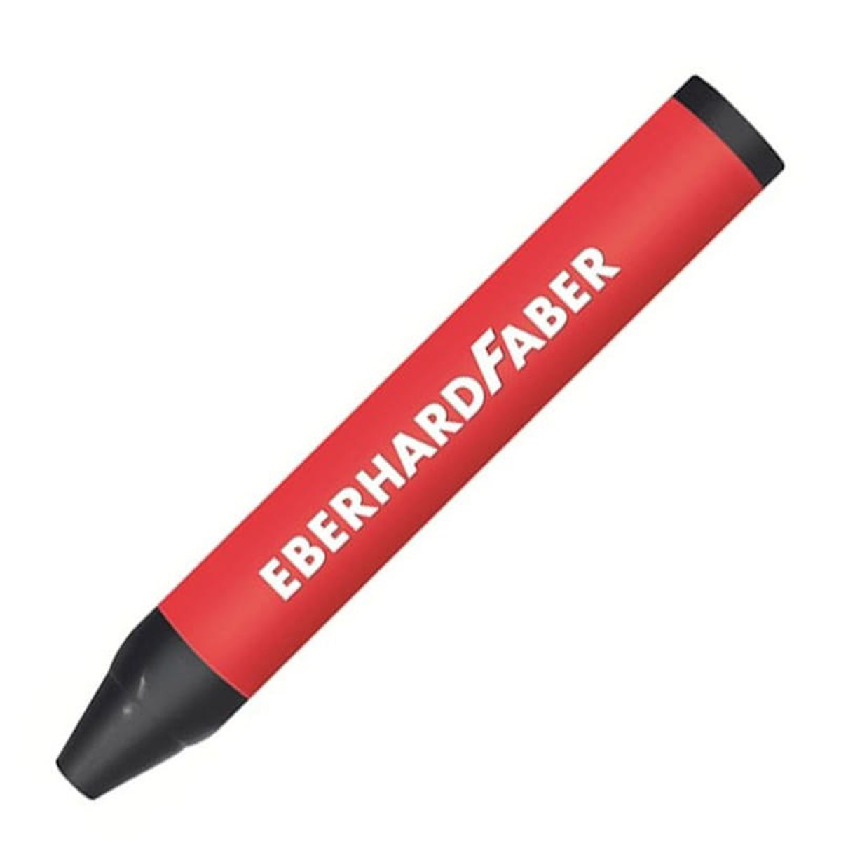 Κηρομπογιά Eberhard-Faber σε μαύρο χρώμα με χάρτινο περιτύλιγμα