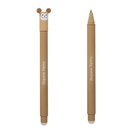 Εικόνα της Στυλό Eberhard Faber Erasable Animal Monkey 0.7mm μπλε 5821-10