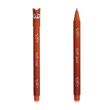Εικόνα της Στυλό Eberhard Faber Erasable Animal Deer 0.7mm μπλε 5821-25