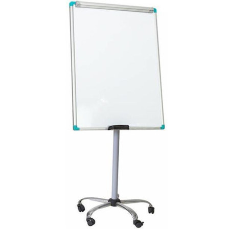 Εικόνα της Πίνακας Flipchart μαρκαδόρου μαγνητικός τροχήλατο 65x100cm Typo
