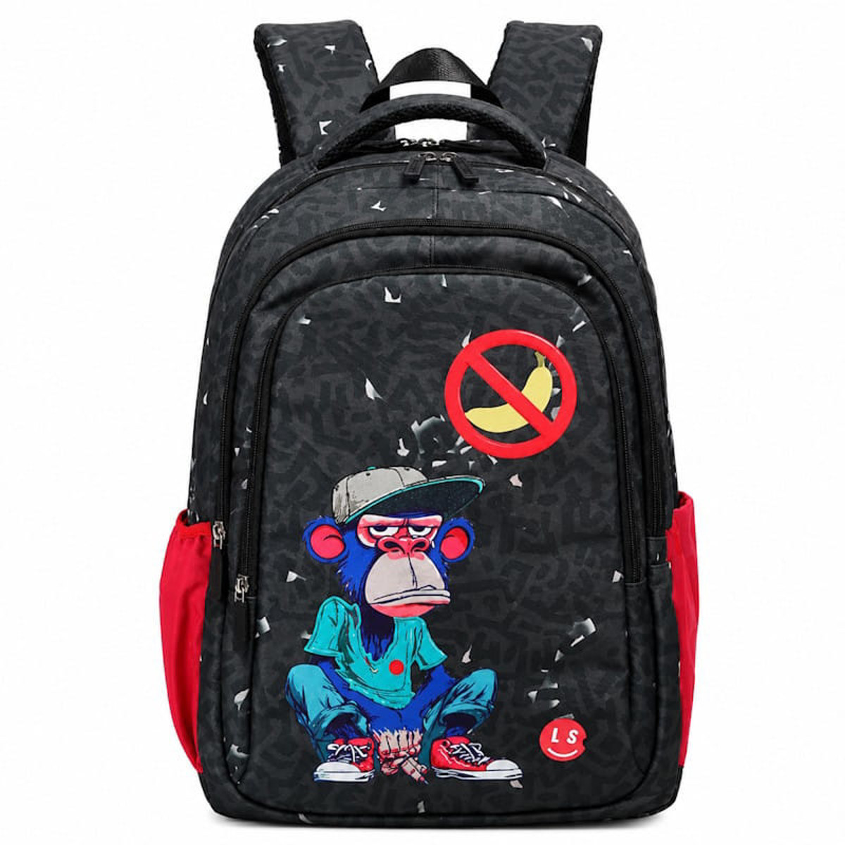 Εικόνα της Τσάντα σακίδιο Lyc Sac Kids Laptop Me and My Monkey 03726