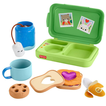 Εικόνα της Friendship Forest Fisher-Price Activity Lunchbox with Bottle Playset JLC01