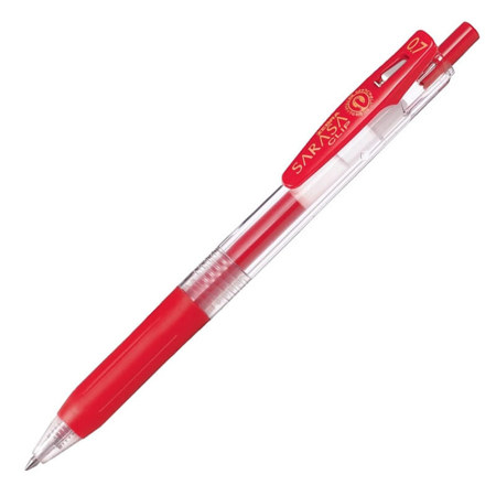 Εικόνα της Στυλό Ζebra Sarasa Gel Clip 0.7 Red ZB-14323