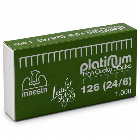 Εικόνα της Σύρματα συρραφής Ro-Ma 24/6 126 Platinum 1000τεμ.