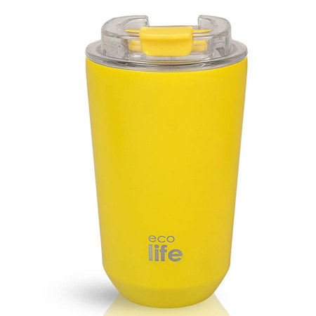 Εικόνα της Θερμός Ecolife Coffee Pure Yellow 360ml 33-BO-4171