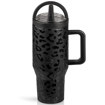Εικόνα της Θερμός Ecolife Lid Tumbler 2 Handles 900ml Leopard Black 33-BO-7077