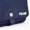 Εικόνα της Κασετίνα Milan 3θέσεων με καπάκι Navy Blue 08149SNCB