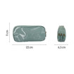 Εικόνα της Κασετίνα Milan 3 Θήκες πλακέ Lava Green 081135LVGR