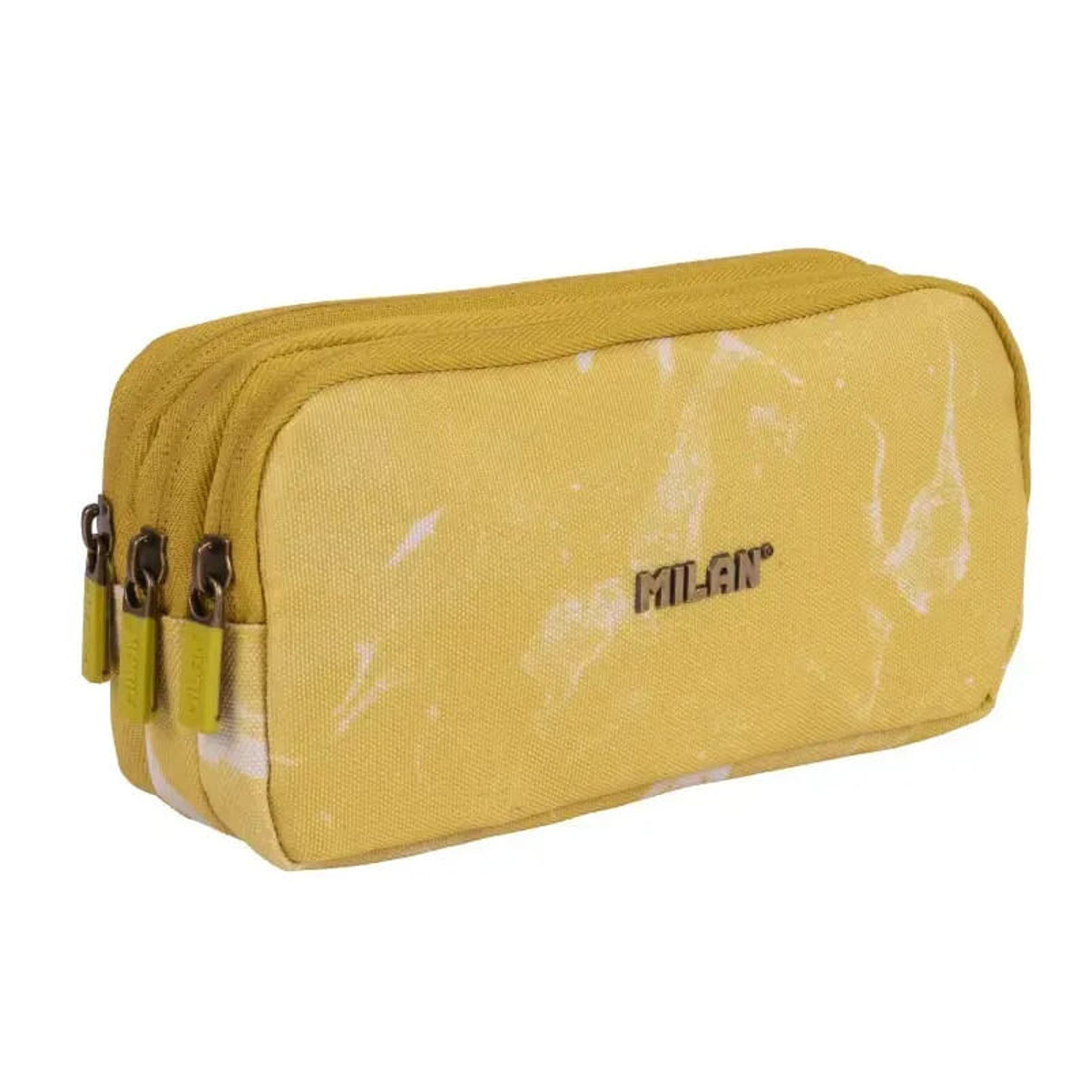 Εικόνα της Κασετίνα Milan 3 Θήκες πλακέ Lava Yellow 081135LVY