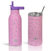 Εικόνα της Θερμός ανοξείδωτος Ecolife Pink Dandelion 500ml 33-BO-4183