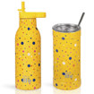 Εικόνα της Θερμός ανοξείδωτος Ecolife Dots In Yellow 500ml 33-BO-4184