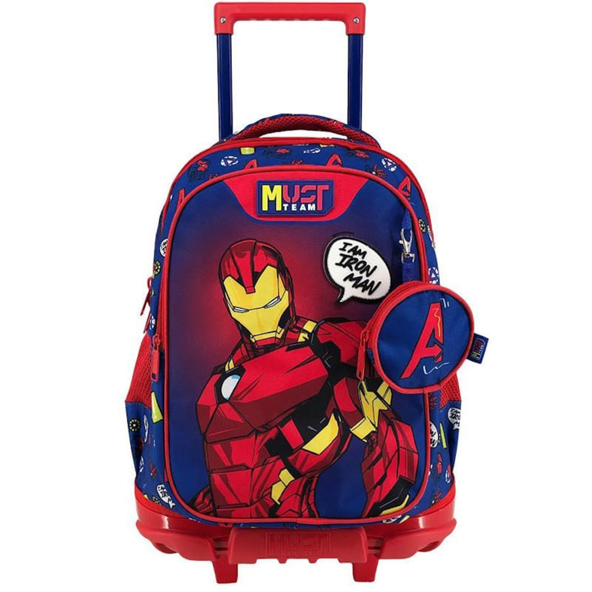 Εικόνα της Τσάντα τρόλεϋ Must Team Avengers Ironman Blue 000506377