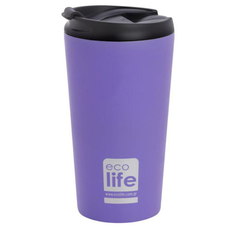 Εικόνα της Θερμός ανοξείδωτος Ecolife Lilac matte 370ml 33-ΒΟ-4013