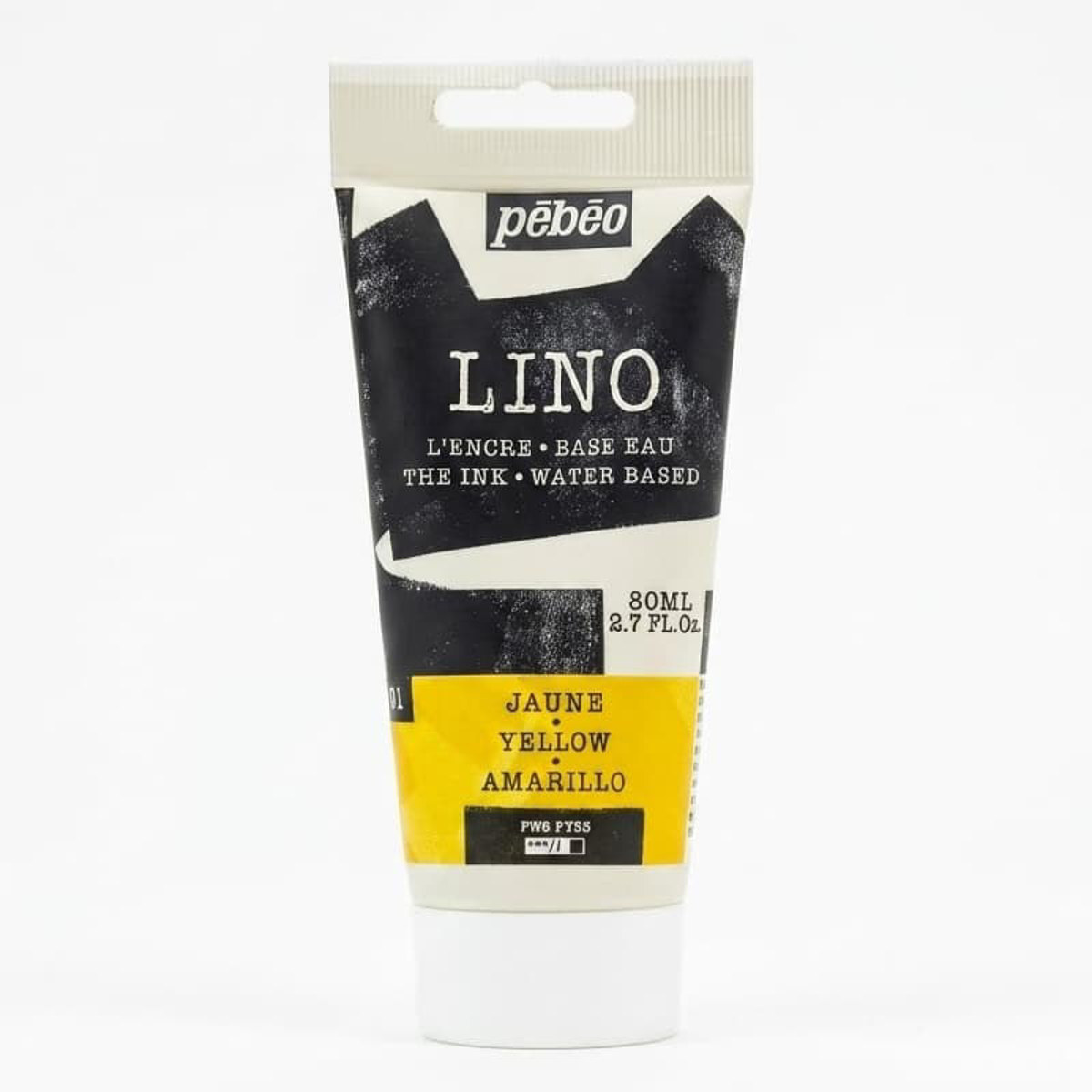 Εικόνα της Μελάνι νερού χαρακτικής Pebeo Linocut 80ml Yellow