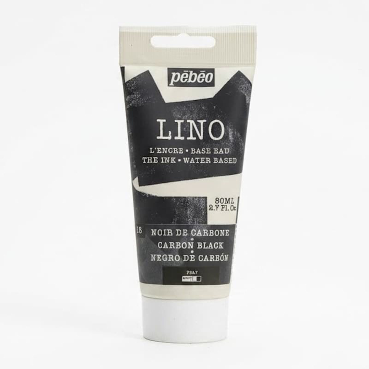Εικόνα της Μελάνι νερού χαρακτικής Pebeo Linocut 80ml Carbon Black