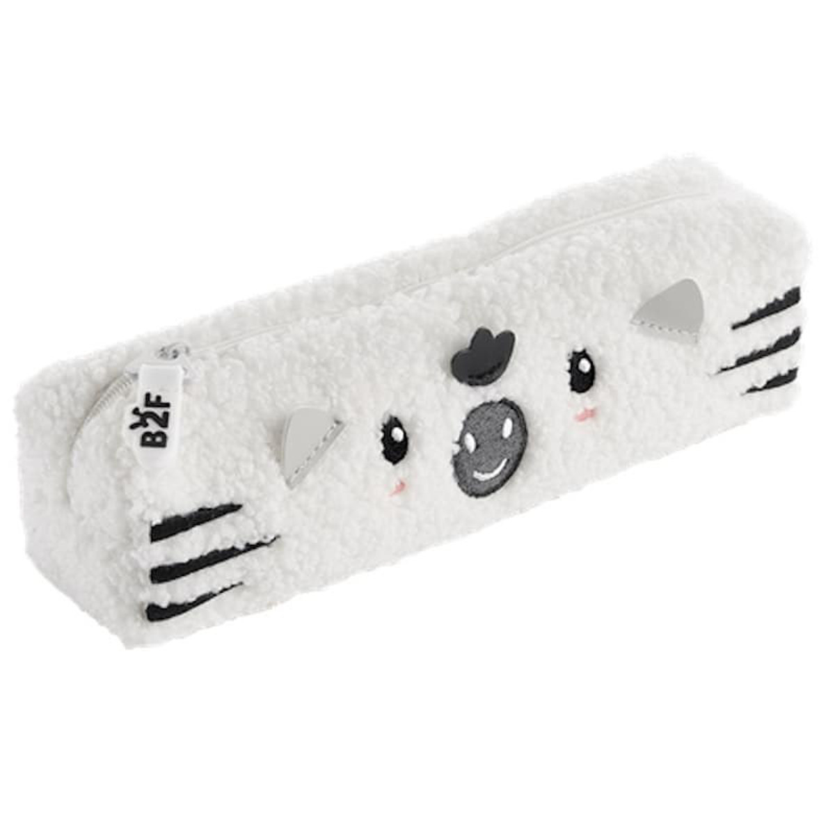 Εικόνα της Κασετίνα βαρελάκι Back2Fun Fluffy Friends Zebra MR19835