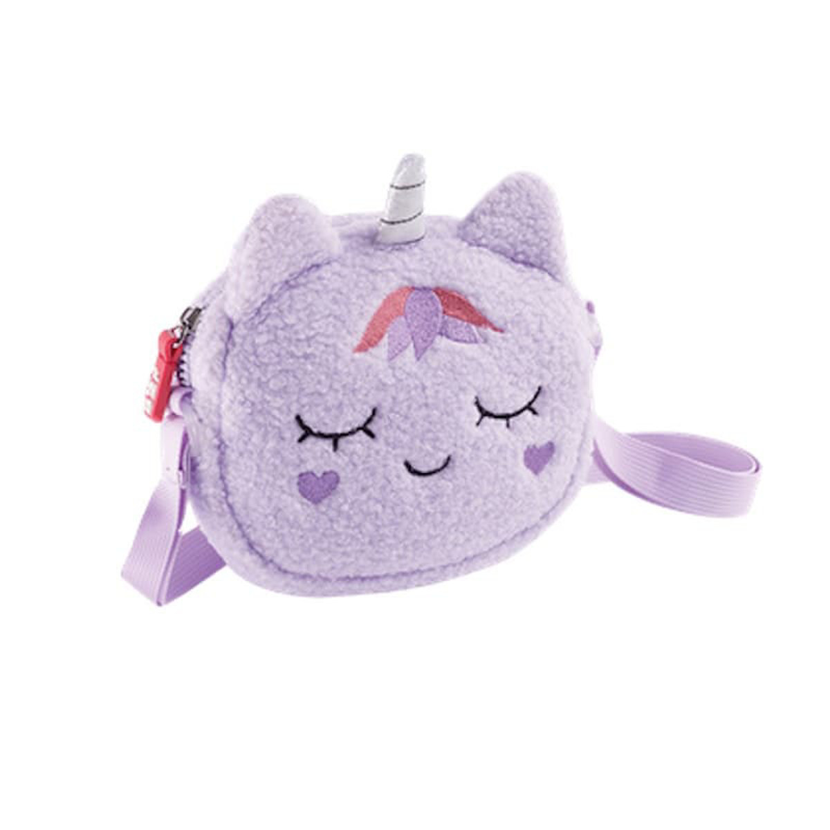 Εικόνα της Τσαντάκι fluffy Back2Fun Unicorn 17.5x16cm. MR19666