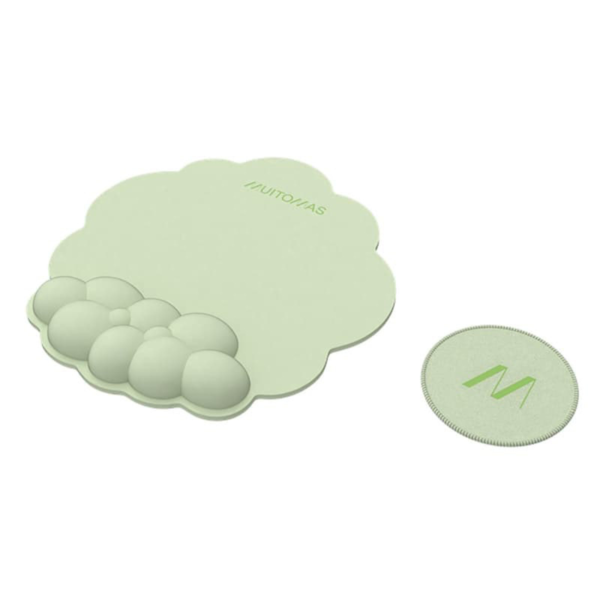 Εικόνα της Mouse Pad & Σουβέρ Muitomas Green 29x27.3x3