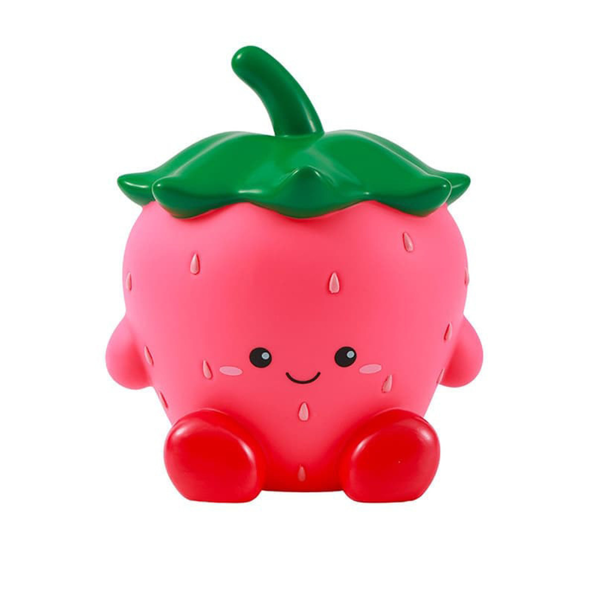 Κουμπαράς I-Total Stella Strawberry πλαστικός 17x17x20cm, μπροστινή όψη