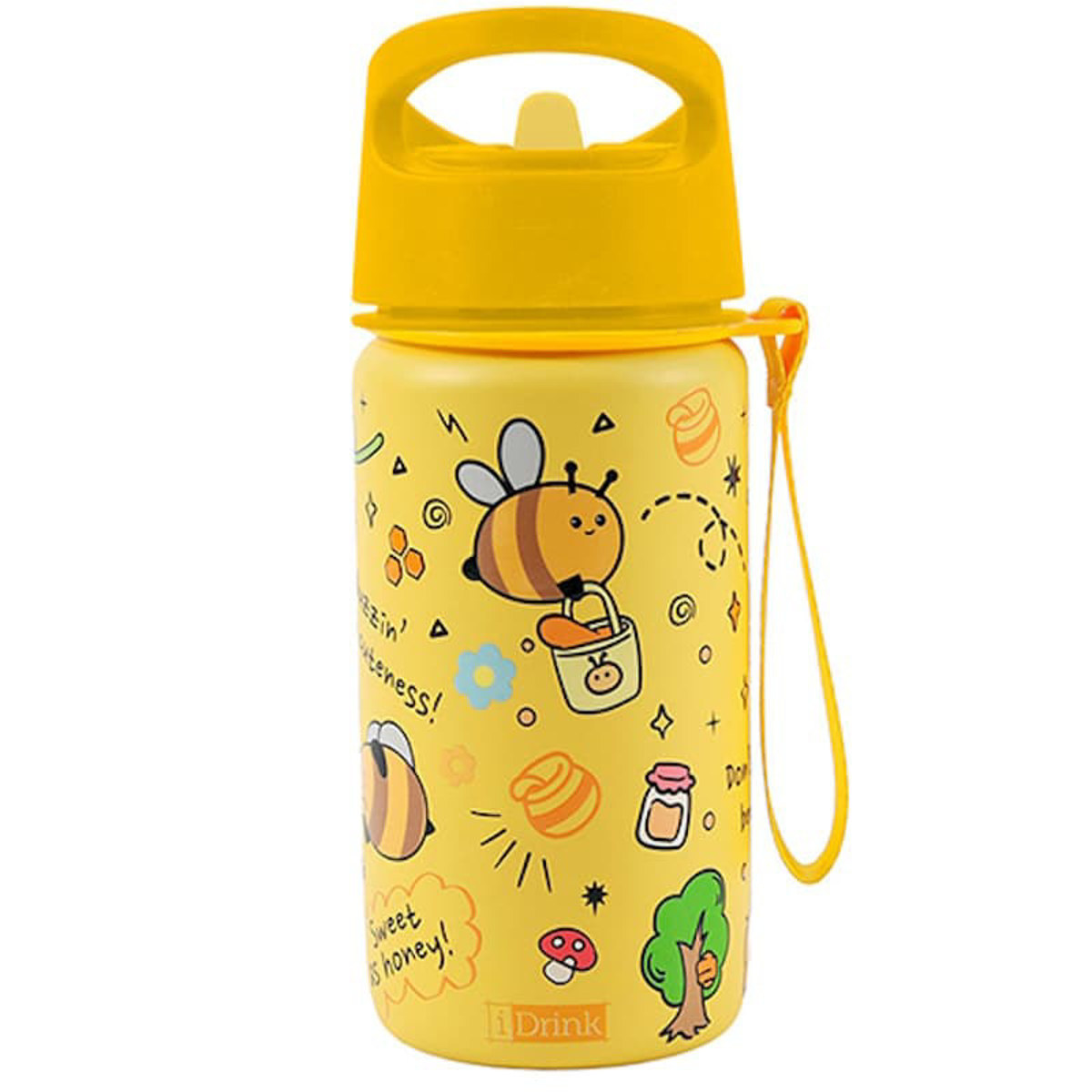 Εικόνα της Παγούρι πλαστικό iDrink Tritan 500ml Bee ID2121I