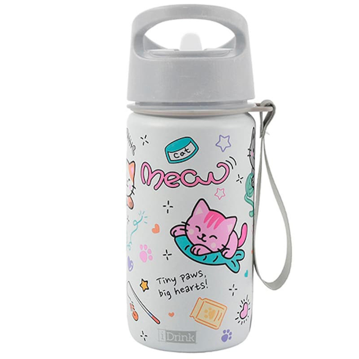 Εικόνα της Παγούρι πλαστικό iDrink Tritan 500ml Cat ID2121H