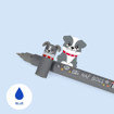 Εικόνα της Στυλό Set Legami of Three Erasable Pens Fur-ever  Friends 0.7mm VEPSET0017