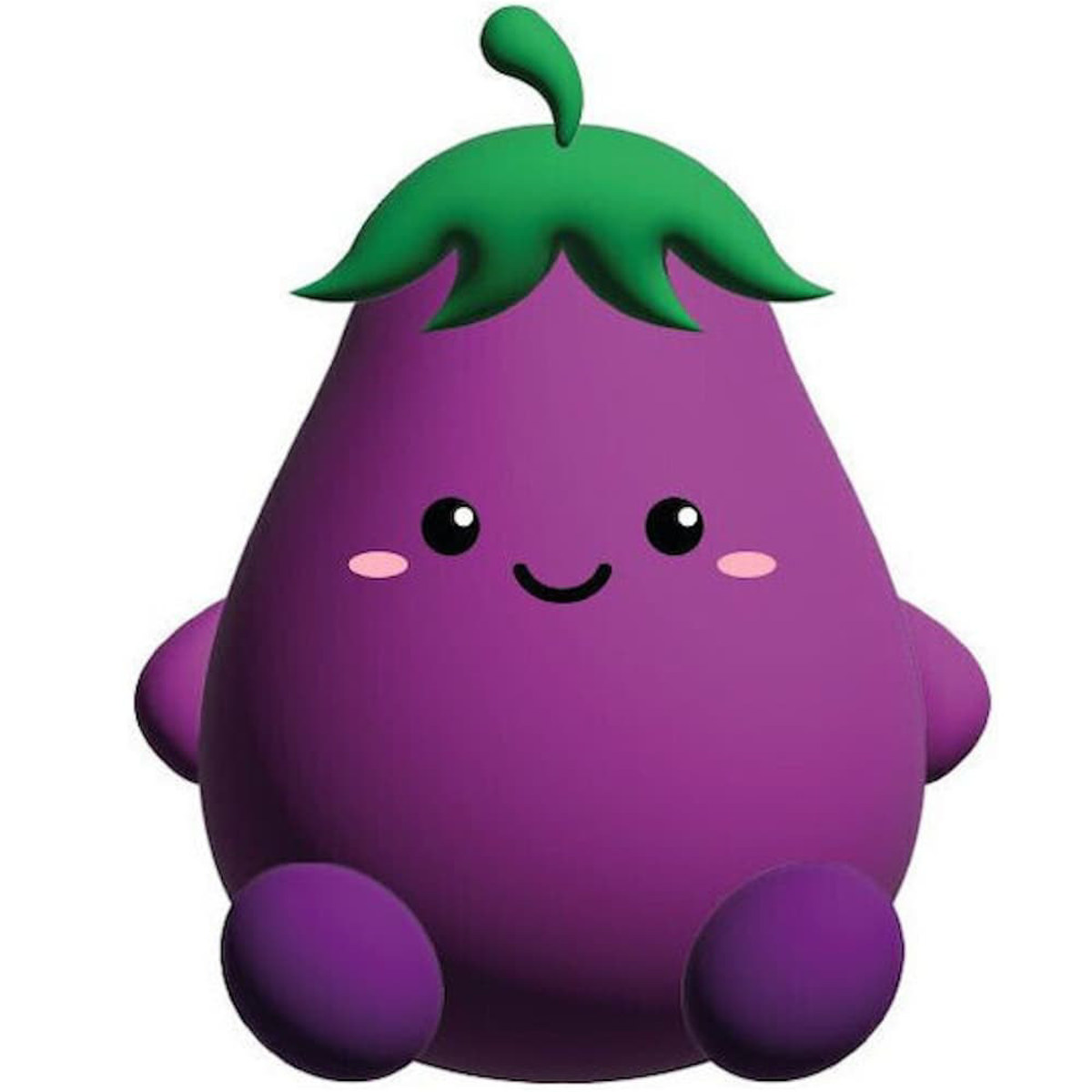 Εικόνα της Squeezy i-Total Antistress Squishy Ellie Eggplant XL3265B