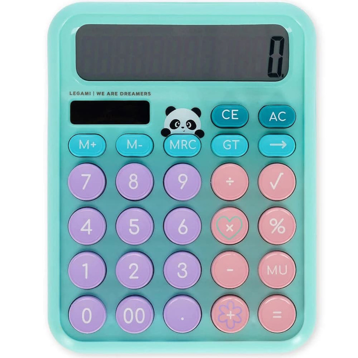 Εικόνα της Αριθμομηχανή Τσέπης Legami 12 ψηφία Panda CLT0001