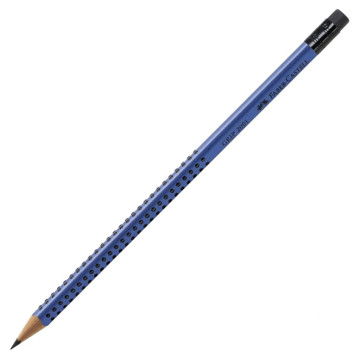 Εικόνα της Mολύβι Faber Castell Grip με γόμα 2001 Bluish Turquise HB 045755