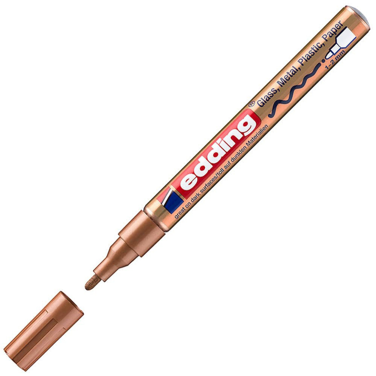 Εικόνα της Edding μαρκαδόρος λαδιού copper 751/55