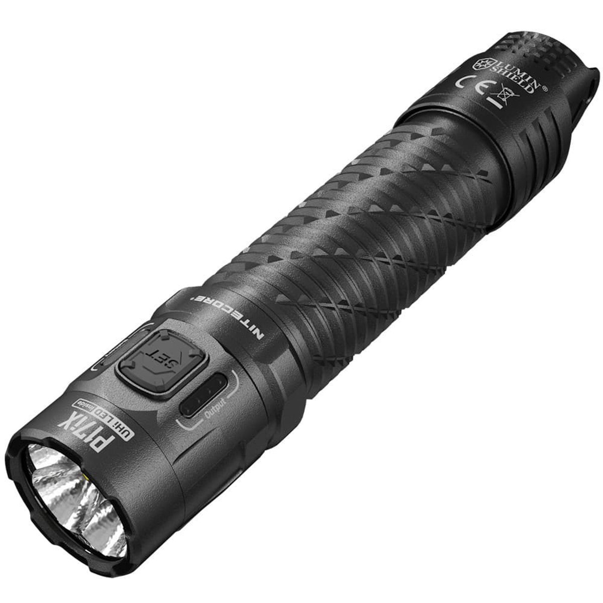 Τακτικός φακός LED Nitecore P17iX 5000 lumens με φόρτιση USB-C και μπαταρία 21700