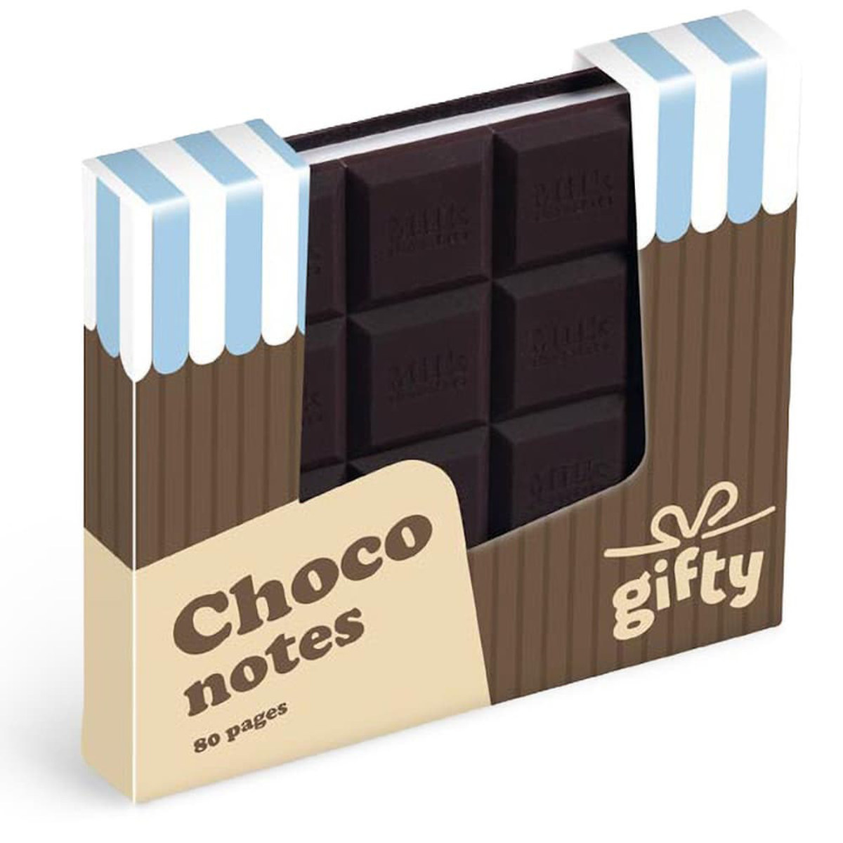 Εικόνα της Gifty σημειωματάριο fancy chocolate αρωματικό 90X90mm 7501642