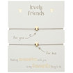 Εικόνα της Gifty βραχιόλια lovely friends gold angel 1042801