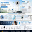 Εικόνα της Nitecore ανεμιστήρας ατομικός NEF03 Pro White