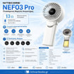 Εικόνα της Nitecore ανεμιστήρας ατομικός NEF03 Pro White