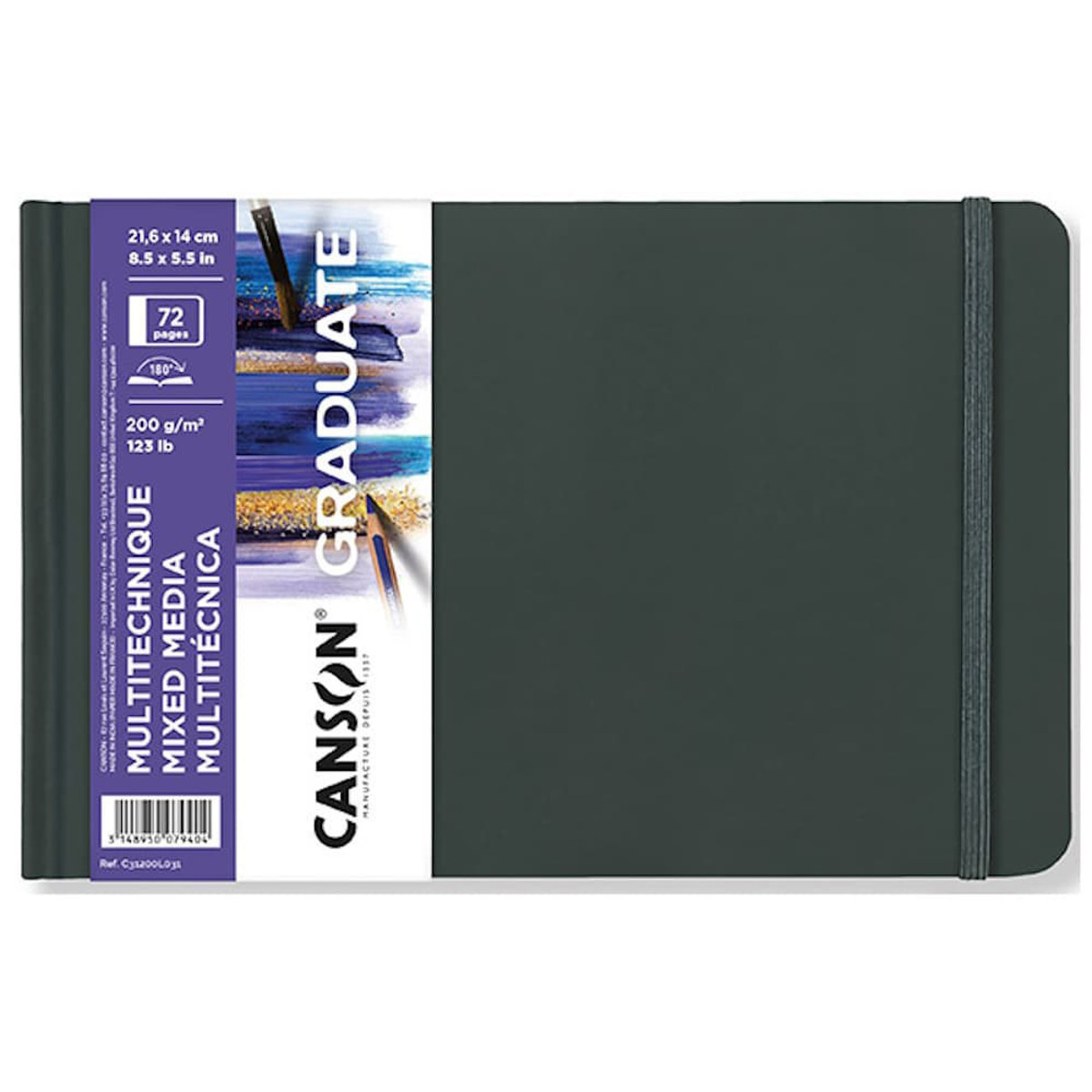 sketchbook-canson-graduate-mixed-media-hard-c31200l031
