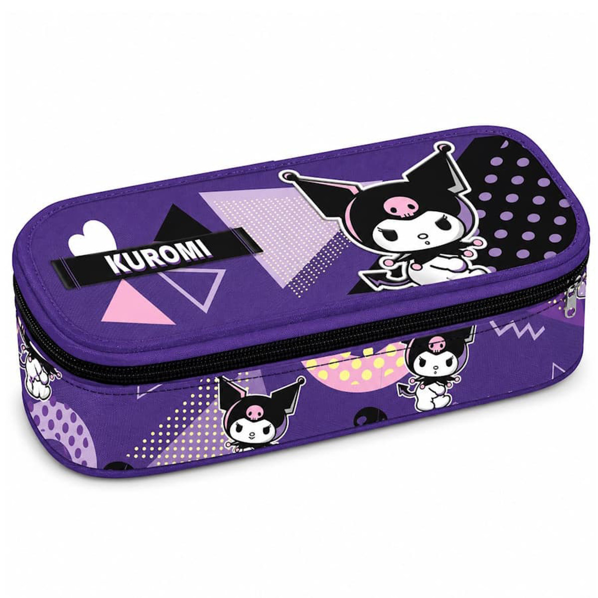 Εικόνα της Graffiti Κασετίνα Oval Kuromi Popart 262343