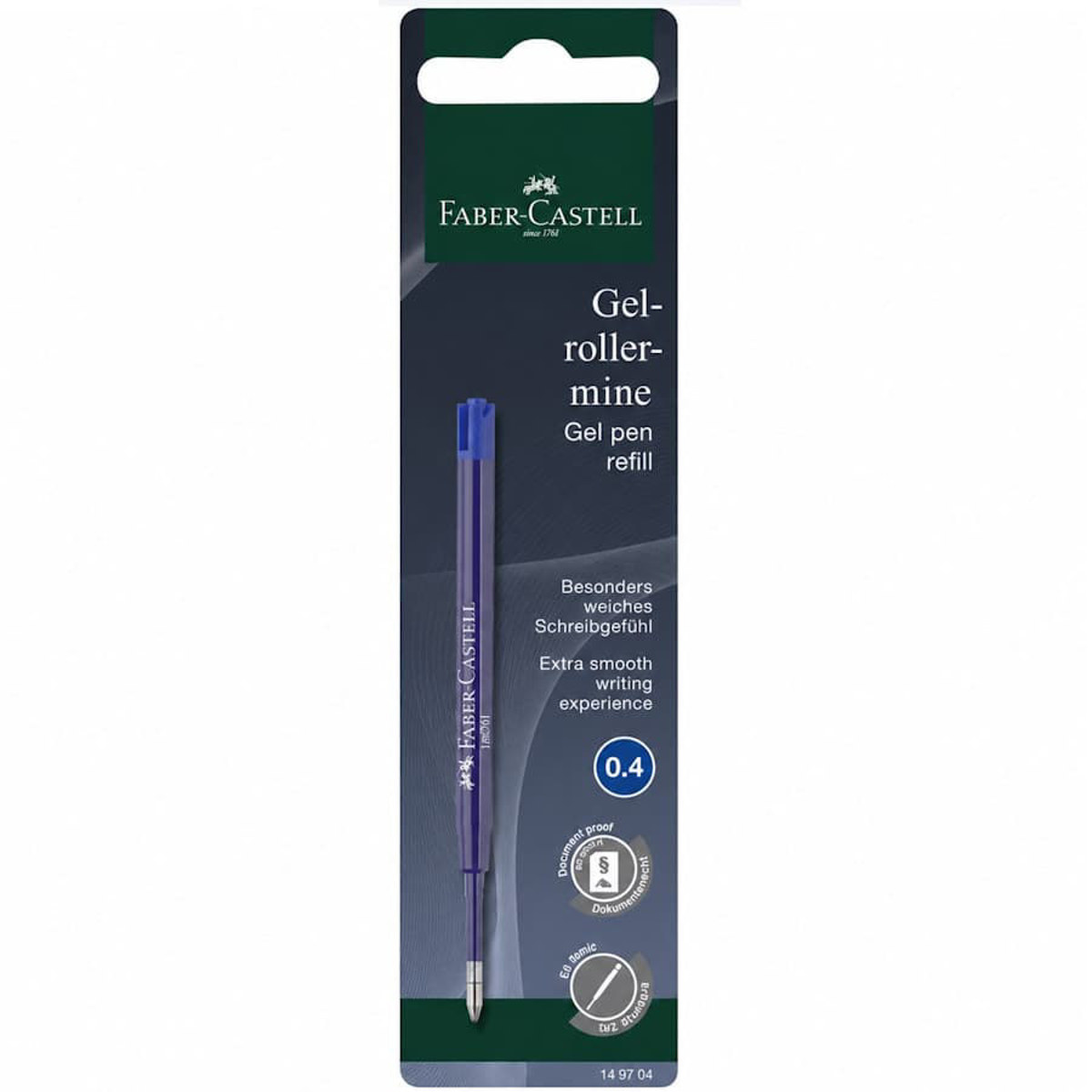Εικόνα της Faber Castell Ανταλλακτικό G2 Gel F μπλε 149704