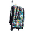 Εικόνα της Gim Σχολική Τσάντα trolley minecraft chibi 316-04074