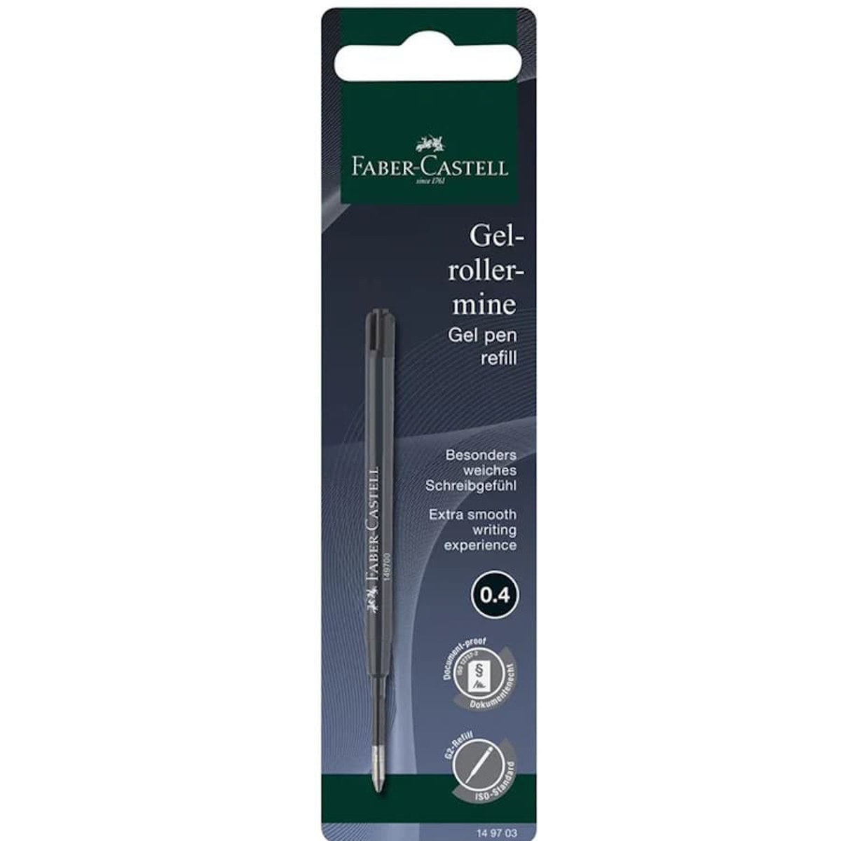 Εικόνα της Faber Castell Ανταλλακτικό G2 Gel F μαύρο 149703