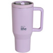 Εικόνα της Θερμός Ecolife Lid Tumbler 2 Handles 900ml Light Lilac 33-BO-7076