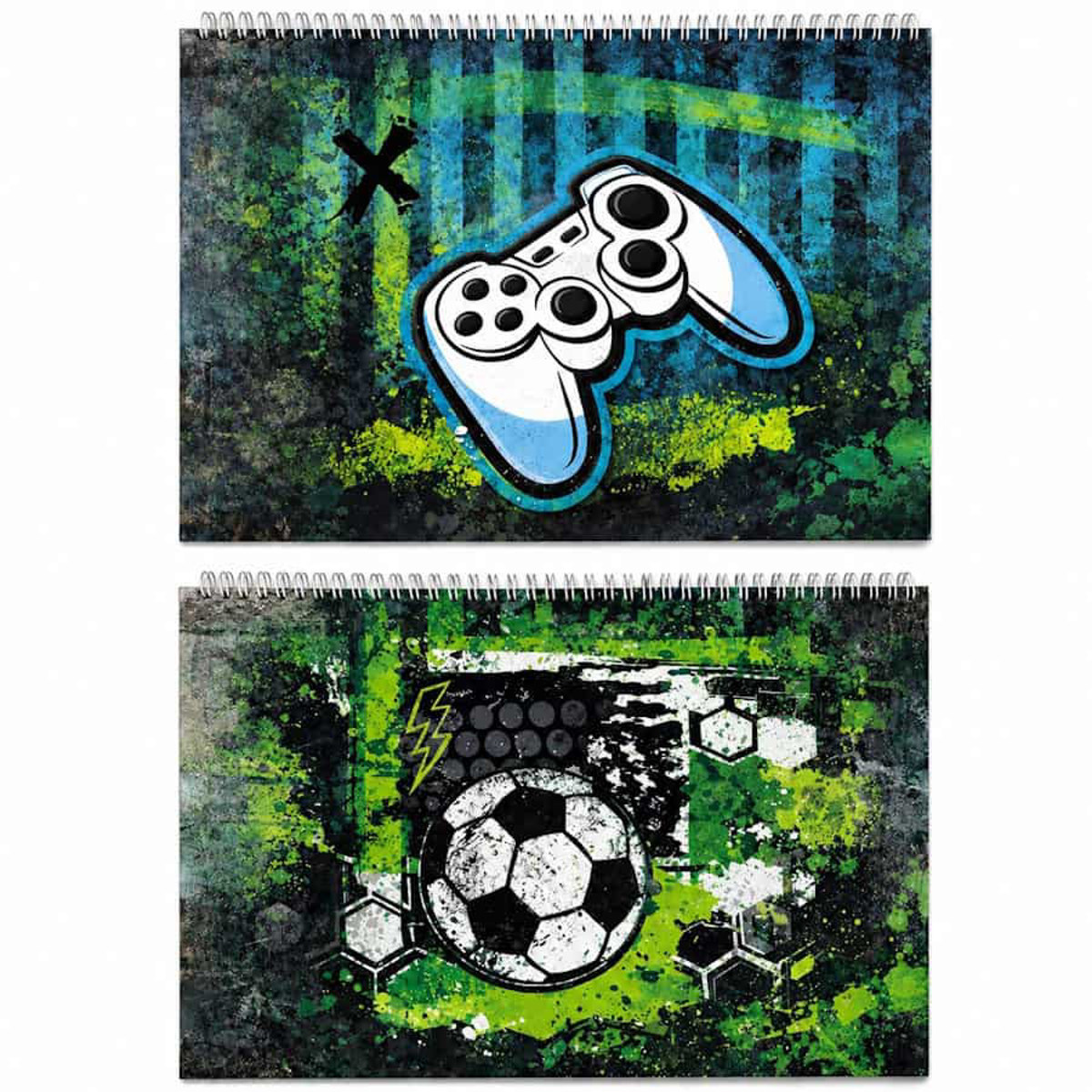 Εικόνα της Graffiti Μπλοκ ζωγραφικής Boy Xscape 30φ. 21x29.7cm. 269182 ( δύο σχέδια )