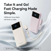 Εικόνα της Vention XGY39 Power Bank 10000mAh 22.5W μπλε με Θύρα USB-A και Θύρα USB-C Power Delivery - Quick Charge