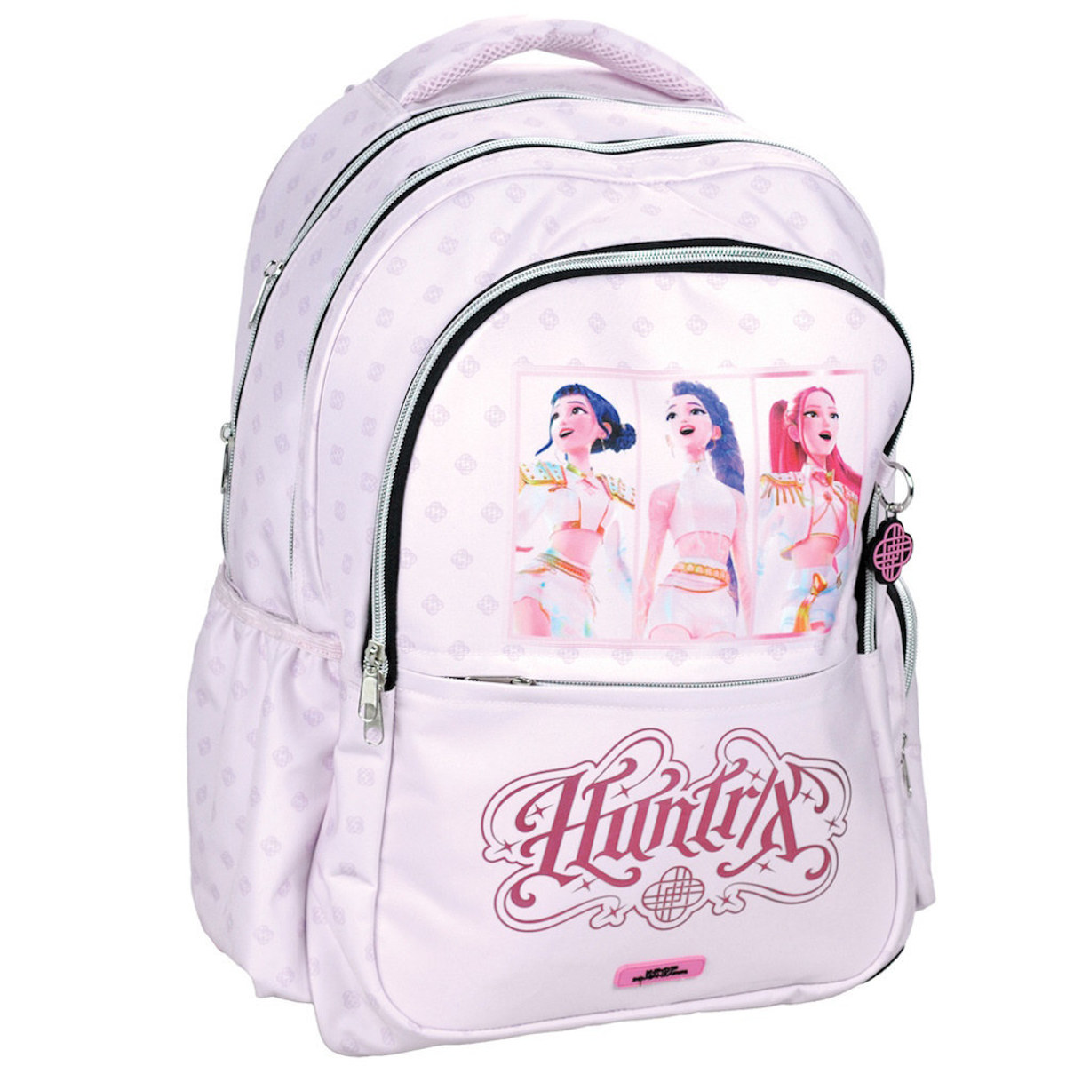 Σχολικό σακίδιο πλάτης Gim Pink Huntrix μπροστινή όψη