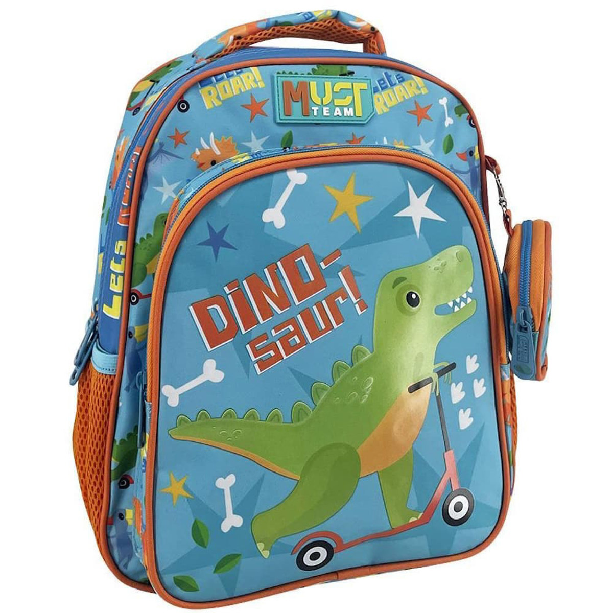 Εικόνα της Must Team Τσάντα νηπίου Dinosaur in scooter 000587302