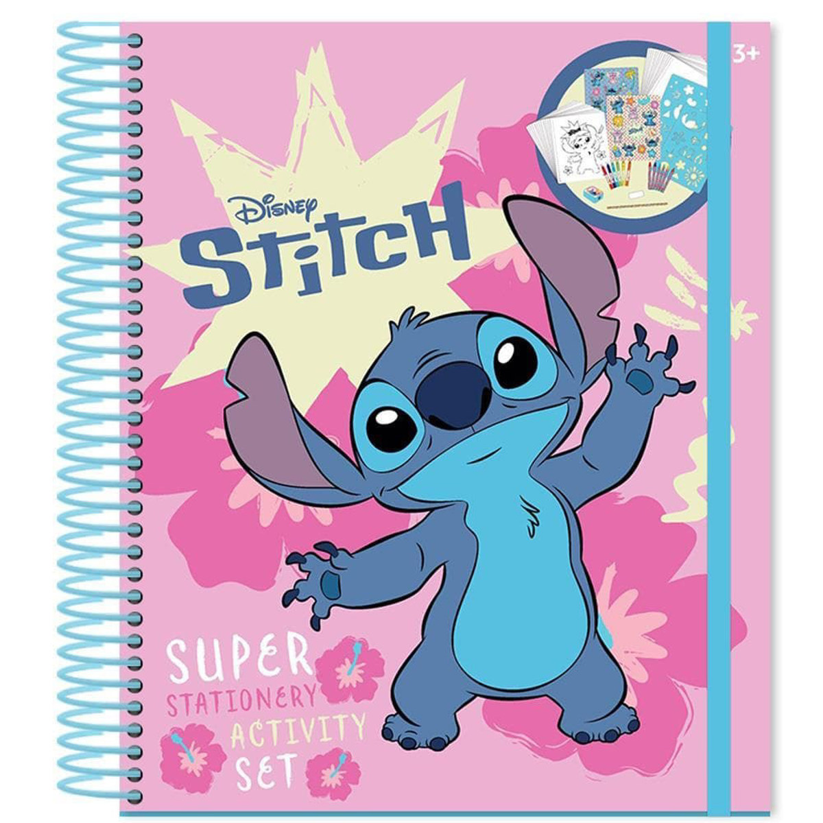 Εικόνα της Diakakis Σετ σχολικό ζωγραφικής Stitch 45τεμ. 000566038